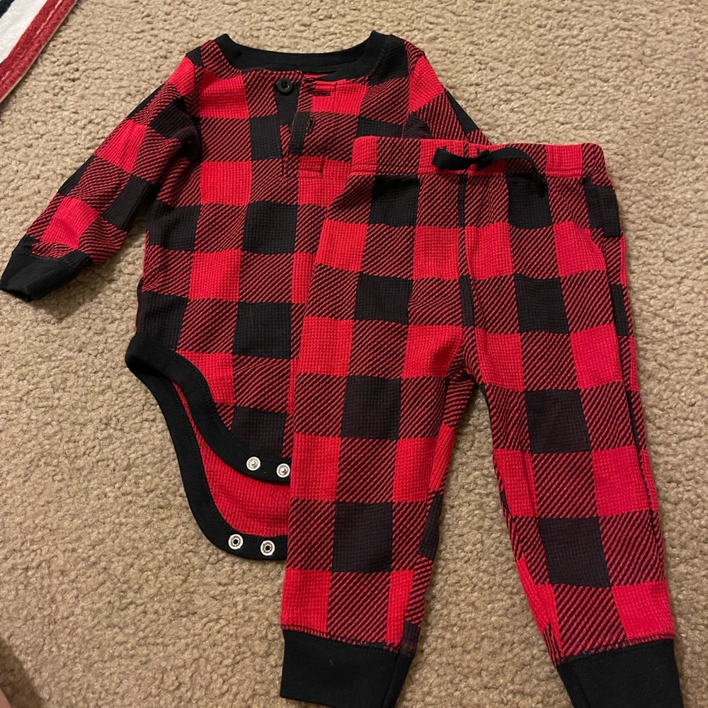 Matching bodysuit and pants